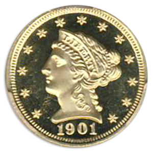 1901 $2.50 Liberty PCGS PR67 CAC Deep Cameo