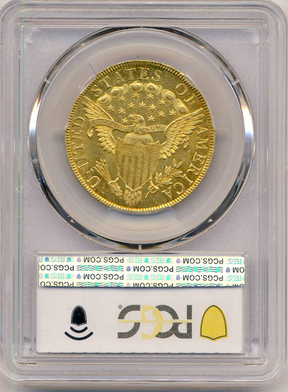 1799 $10 Draped Bust Small Stars PCGS MS64 CAC