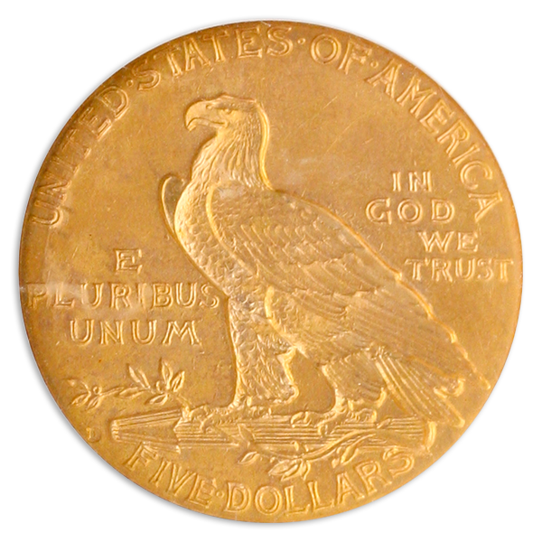 1914-D $5 Indian NGC MS63