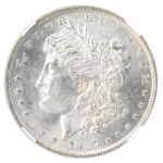 1887-O Morgan $1 NGC MS63