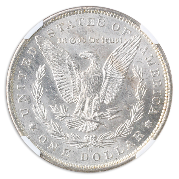 1887-O Morgan $1 NGC MS63