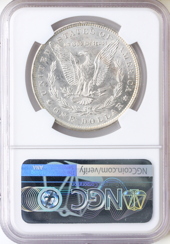1887-O Morgan $1 NGC MS63