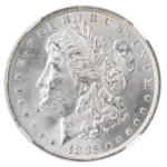 1885-O Morgan $1 NGC MS63