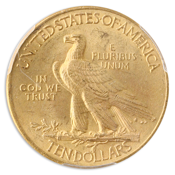 1914 $10 Indian Gold Eagle PCGS MS63 CAC