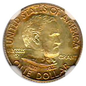 1922 Grant No Star Silver Commemorative NGC MS67 CAC