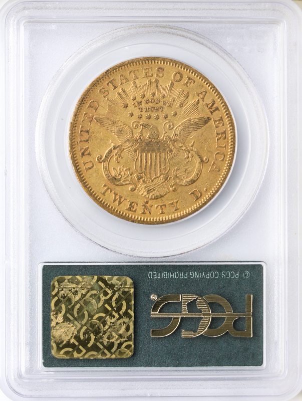 1872-S $20 Liberty PCGS XF40