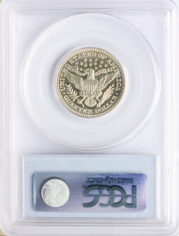 1906 BARBER QUARTER PCGS PR67
