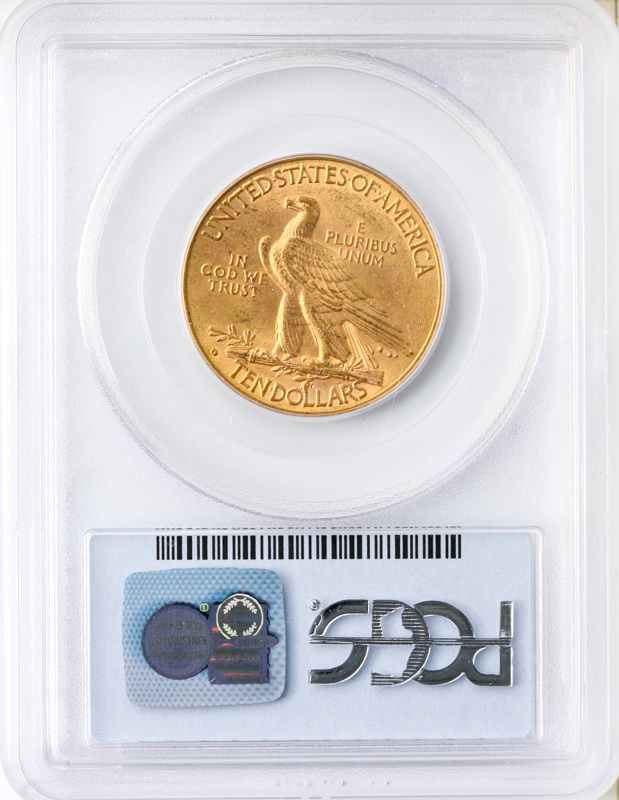 1908-D $10 Indian Head Gold Eagle PCGS MS62