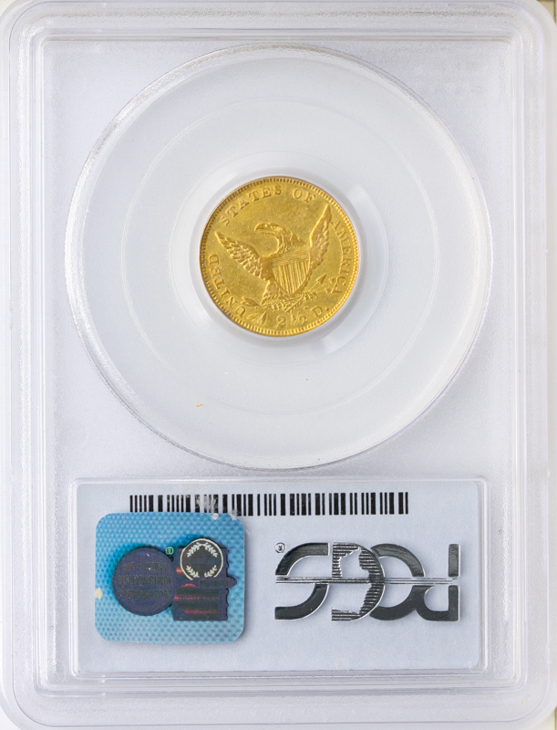 1839-D $2.50 Classic PCGS AU50 1839-D $2.50 Classic PCGS AU50