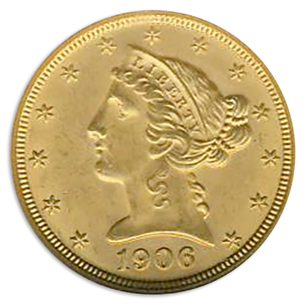 1906-D $5 Liberty NGC MS65 CAC 1906-D $5 Liberty NGC MS65 CAC