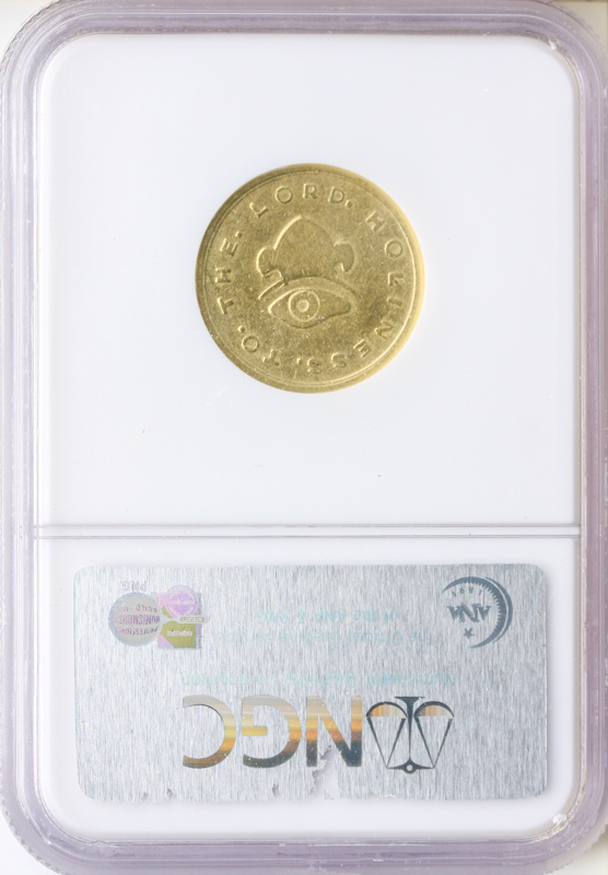 1849 $5 Mormon NGC AU53