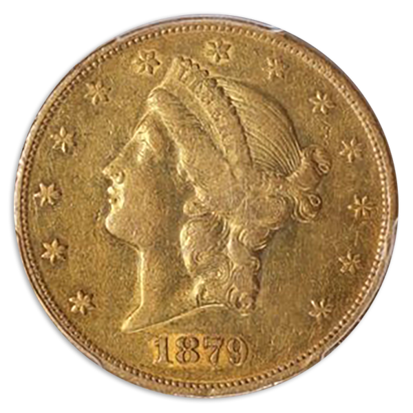 1879-O $20 Liberty PCGS XF40 1879-O $20 Liberty PCGS XF40