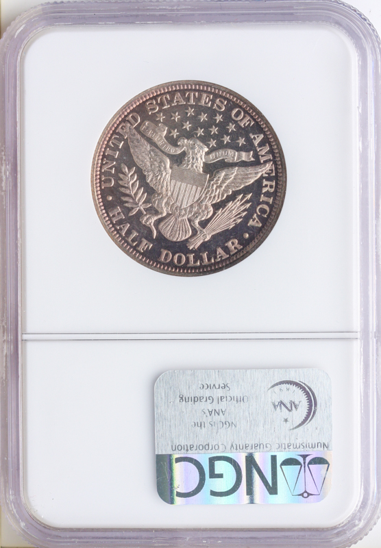 1895 Barber Half Dollar NGCPR66 Cameo CAC 1895 Barber Half Dollar NGCPR66 Cameo CAC