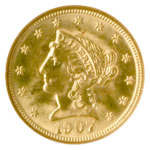 $2 1/2 Liberty Head Quarter Eagle BU