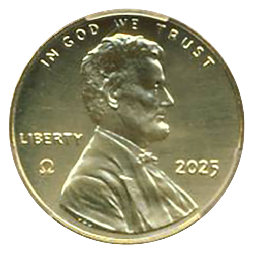 2025 1C Omega Privy 24-Karat Gold Lincoln Cent PCGS MS69 #155 2025 1C Omega Privy 24-Karat Gold Lincoln Cent PCGS MS69 #155