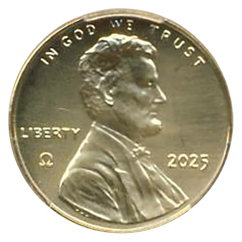 2025 1C Omega Privy Gold 24-Karat PCGS MS69 CAC #81 2025 1C Omega Privy Gold 24-Karat PCGS MS69 CAC #81
