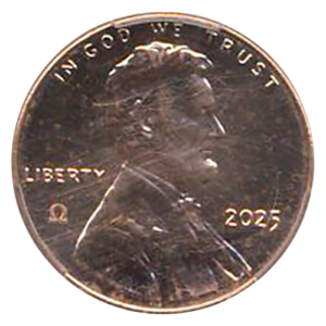 2025 Omega Privy Lincoln Cent PCGS MS64RD CAC #81