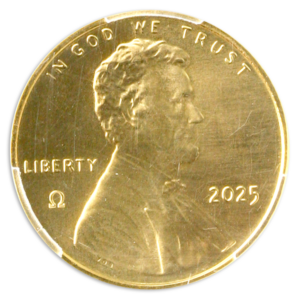 2025 Omega Privy 1C Gold 24 Karat #16 PCGS  MS69 CAC