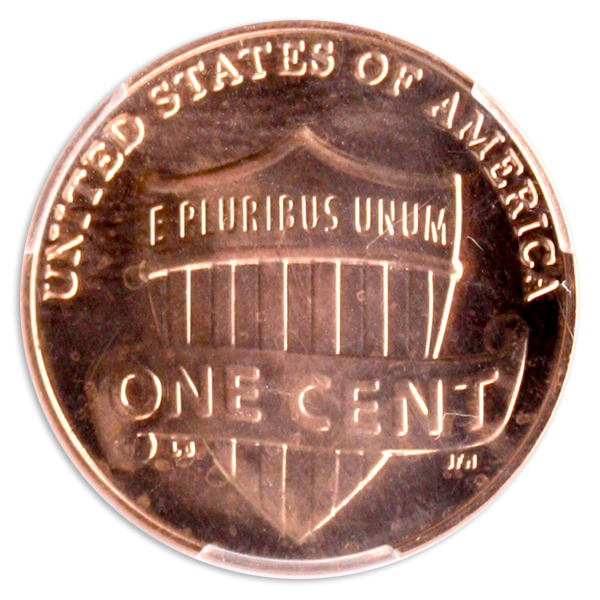 2025-D Omega Lincoln Cent #44 PCGS MS65 RD