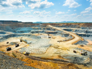 Mogalakwena open-pit platinum mine, one of the world's largest platinum mining operations