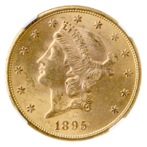 1895-S $20 Liberty NGC MS63 CAC