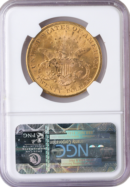 1895-S $20 Liberty NGC MS63 CAC 1895-S $20 Liberty NGC MS63 CAC