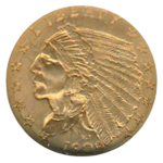1909 $2.50 Indian NGC MS65 CAC