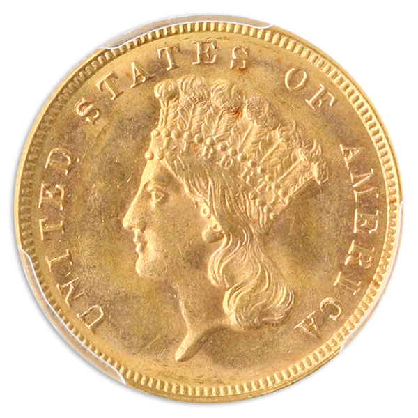 $3 Indian 1887 $3 Indian 1887