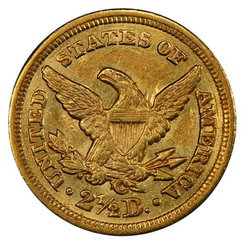 1846-C $2.50 Liberty PCGS MS61 CAC 1846-C $2.50 Liberty PCGS MS61 CAC
