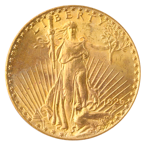 $20 ST GAUDENS 1926 PCGS $20 ST GAUDENS 1926 PCGS